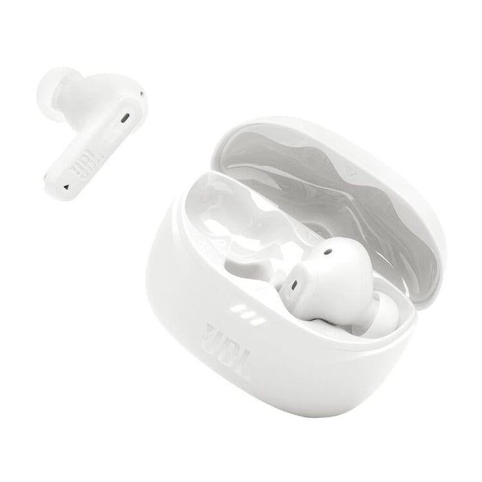 JBL Tune Beam 2 | In-Ear Headphones - 100% Wireless - Bluetooth - Smart Ambient - 6 Microphones - White-Sonxplus Drummondville