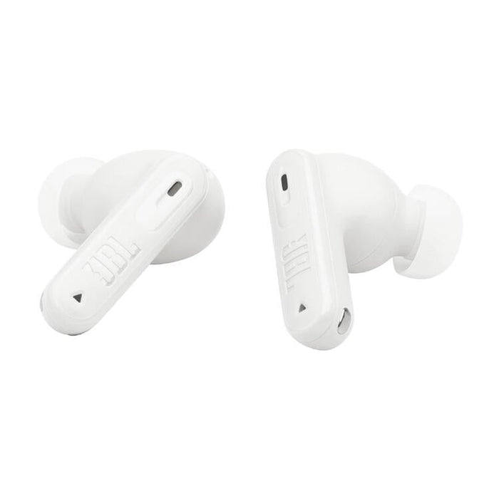 JBL Tune Beam 2 | In-Ear Headphones - 100% Wireless - Bluetooth - Smart Ambient - 6 Microphones - White-Sonxplus Drummondville