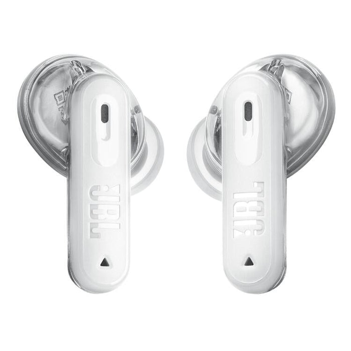 JBL Tune Beam 2 | In-Ear Headphones - 100% Wireless - Bluetooth - Smart Ambient - 6 Microphones - Phantom White-Sonxplus Drummondville