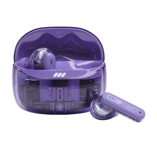JBL Tune Beam 2 | In-Ear Headphones - 100% Wireless - Bluetooth - Smart Ambient - 6 Microphones - Mauve Ghost-Sonxplus Drummondville