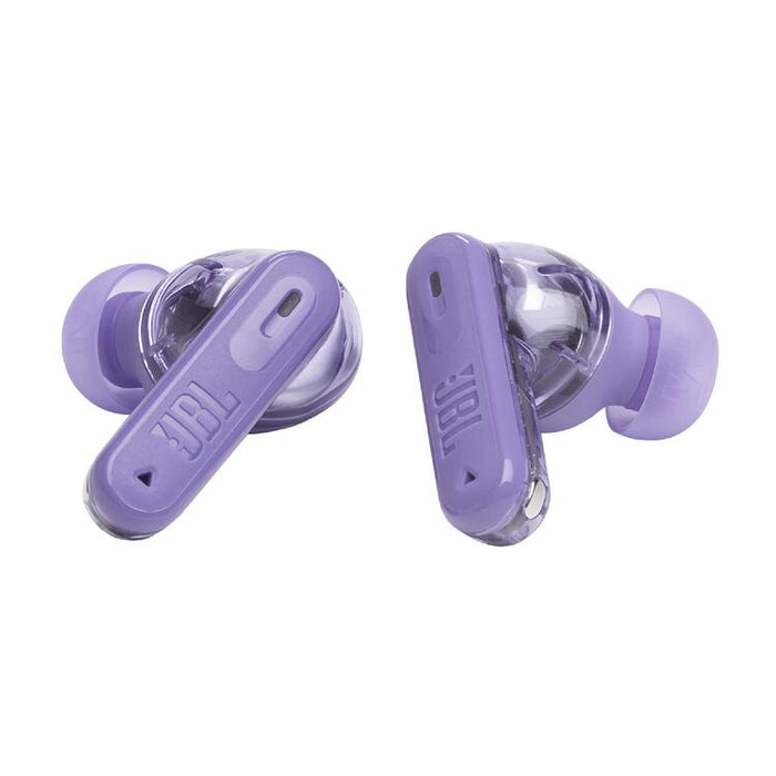 JBL Tune Beam 2 | In-Ear Headphones - 100% Wireless - Bluetooth - Smart Ambient - 6 Microphones - Mauve Ghost-Sonxplus Drummondville
