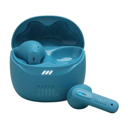 JBL Tune Flex 2 | In-Ear Headphones - 100% Wireless - Bluetooth - Noise Reduction - 6 Microphones - IP54 - Turquoise-Sonxplus Drummondville