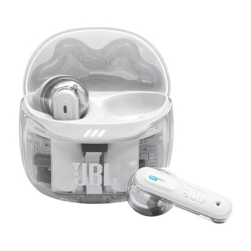 JBL Tune Flex 2 | In-Ear Headphones - 100% Wireless - Bluetooth - Noise Reduction - 6 Microphones - IP54 - Phantom White-Sonxplus Drummondville