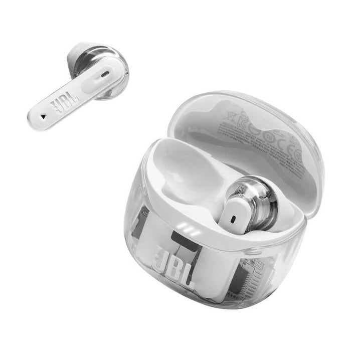 JBL Tune Flex 2 | In-Ear Headphones - 100% Wireless - Bluetooth - Noise Reduction - 6 Microphones - IP54 - Phantom White-Sonxplus Drummondville