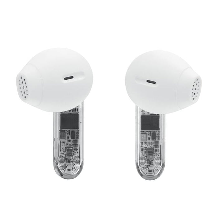 JBL Tune Flex 2 | In-Ear Headphones - 100% Wireless - Bluetooth - Noise Reduction - 6 Microphones - IP54 - Phantom White-Sonxplus Drummondville