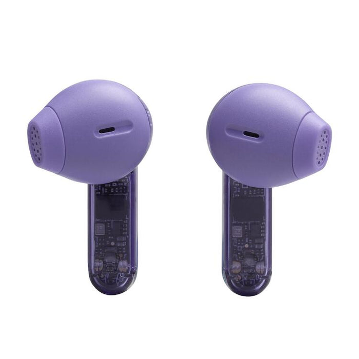 JBL Tune Flex 2 | In-Ear Headphones - 100% Wireless - Bluetooth - Noise Reduction - 6 Microphones - IP54 - Mauve Ghost-Sonxplus Drummondville