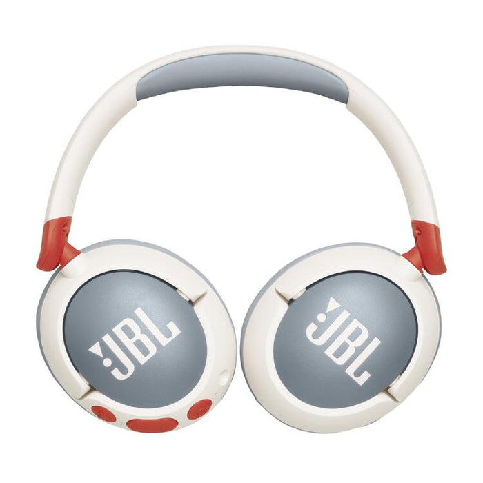 JBL JR 470NC | On-Ear Headphones for Children - Wireless - Bluetooth - White-SONXPLUS Drummondville