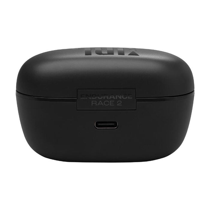 JBL Endurance RACE 2 | In-Ear Headphones - 100% Wireless - Sport - Waterproof - Up to 48 hours battery life - Black-Sonxplus Drummondville