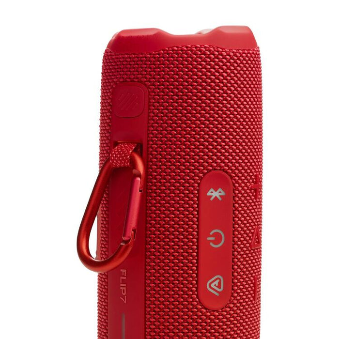 JBL Flip 7 | Portable speaker - Bluetooth - Waterproof - Up to 14 hours of battery life - Red-Sonxplus Drummondville
