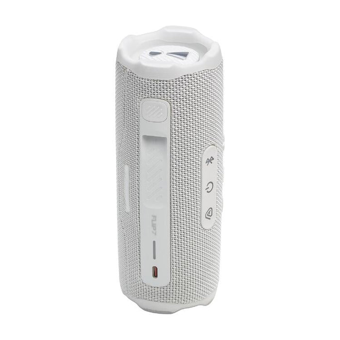 JBL Flip 7 | Portable speaker - Bluetooth - Waterproof - Up to 14 hours of battery life - White-Sonxplus Drummondville