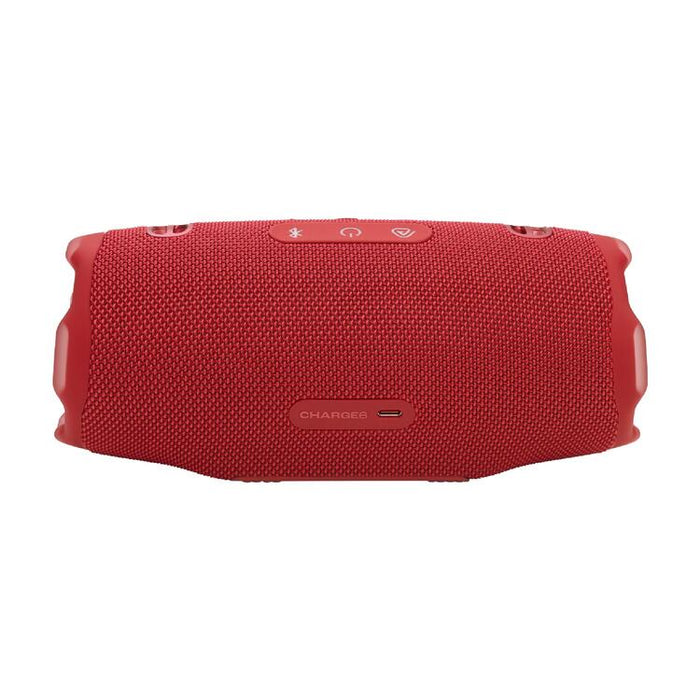 JBL Charge 6 | Portable Bluetooth Speaker - Waterproof - Auracast - 28 Hours autonomy - Red | Sonxplus Drummondville