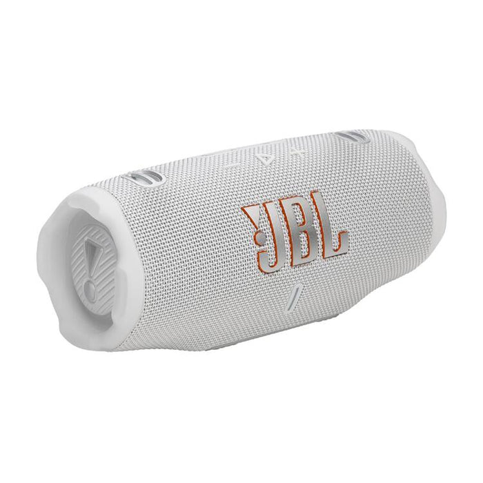 JBL Charge 6 | Portable Bluetooth Speaker - Waterproof - Auracast - 28 Hours autonomy - White | Sonxplus Drummondville