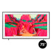 Samsung QN75LS03FWFXZC | 75" Television - The Frame - Neo QLED - 4K - LS03FW Series - 120Hz - Neo Quantum HDR-Sonxplus Drummondville.com