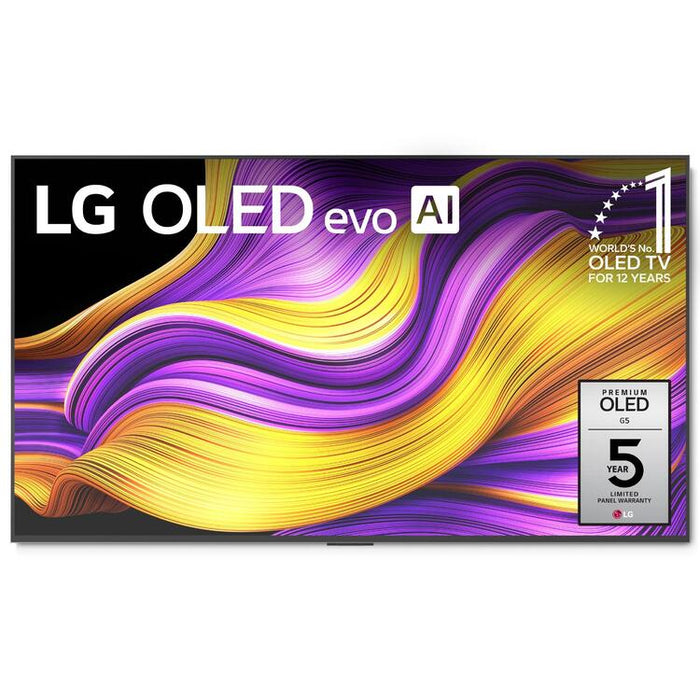 LG OLED55G5WUA | 55" 4K OLED Television - 120Hz - G5 Series - Processor IA a11 4K Gen2 - Black-Sonxplus Drummondville