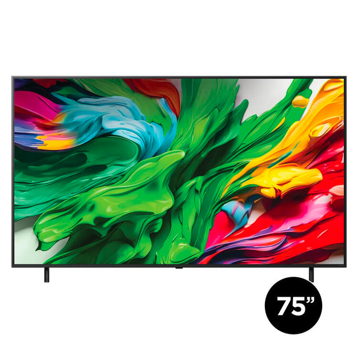 LG 75QNED85AUA | 75" Television - UHD 4K - QNED85A Series - 120Hz - Processor IA a8 4K Gen2 - Black-Sonxplus Drummondville