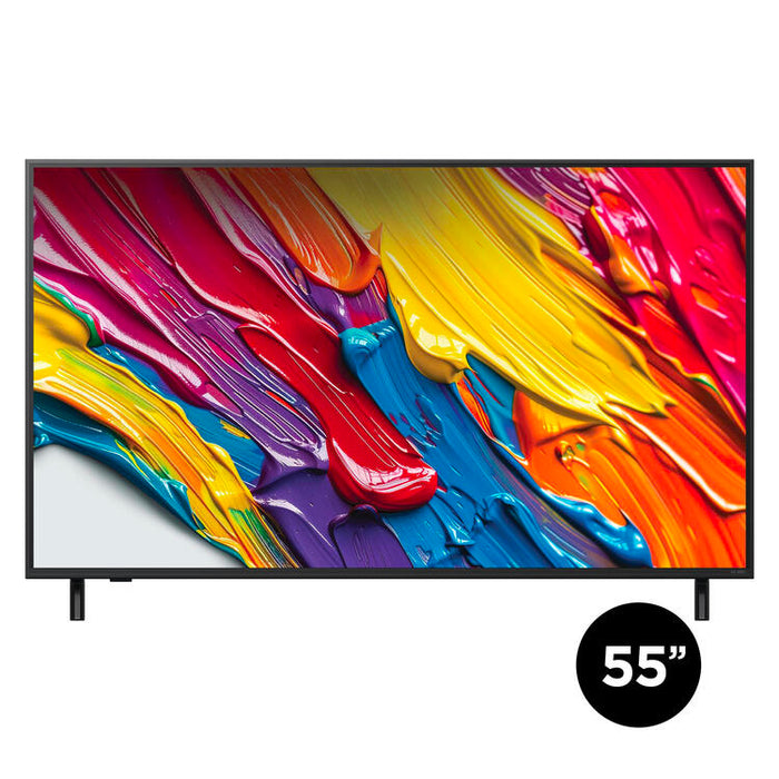 LG 55QNED82AUA | 55" QNED 4K Television - UHD 4K - QNED82A Series - 60Hz - Processor IA a7 4K Gen8 - Black | Sonxplus Drummondville