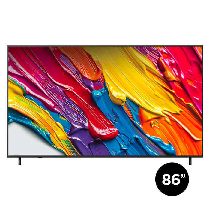 LG 86QNED82AUA | 86" QNED 4K Television - UHD 4K - QNED82A Series - 60Hz - Processor IA a7 4K Gen8 - Black | Sonxplus Drummondville