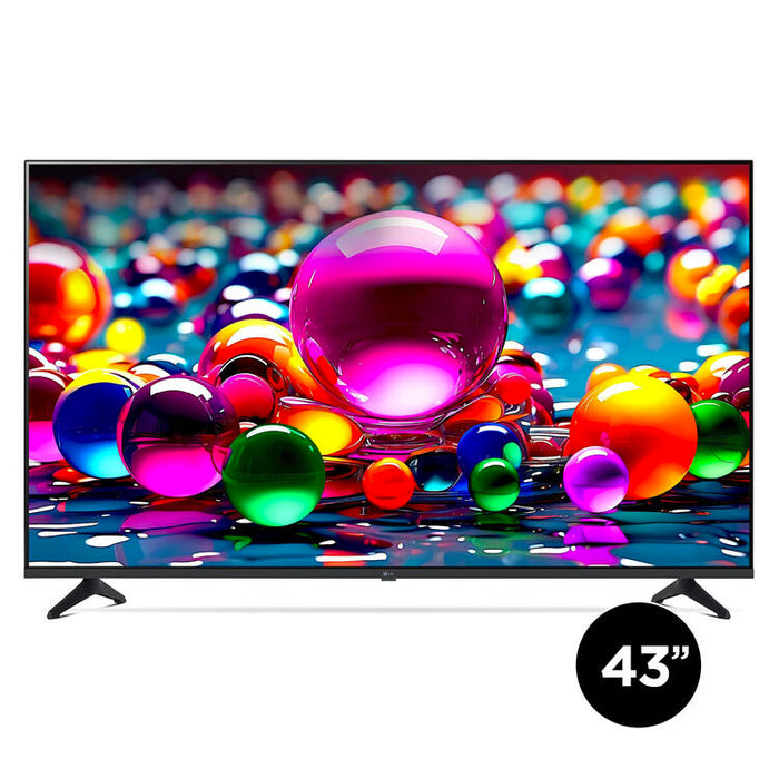 LG 43UA7700PUB | Television 43" - 4K Ultra HD - LED - UA7700 Series - HDR - Smart WebOS - 60 Hz native - Processor IA a7 Gen8 4K - Black | Sonxplus Drummondville