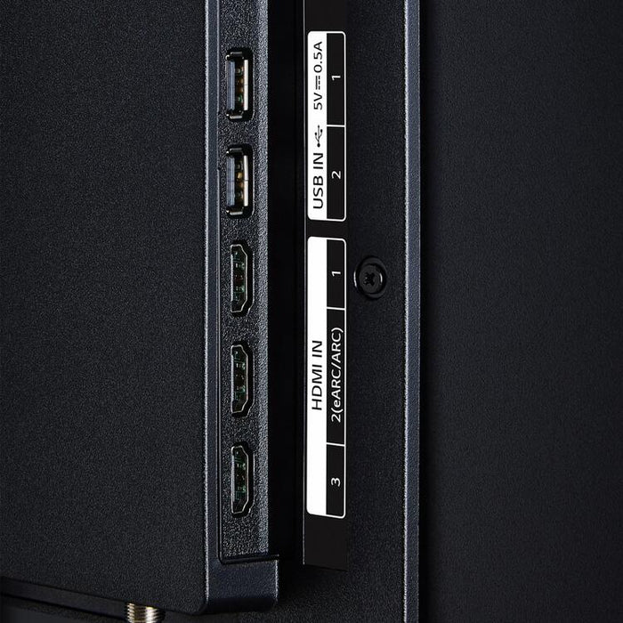 LG 65UA7700PUB | 65" Television - 4K Ultra HD - LED - UA7700 Series - HDR - Smart WebOS - 60 Hz native - Processor IA a7 Gen8 4K - Black | Sonxplus Drummondville