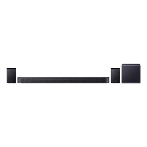 Samsung HW-Q990F | Soundbar - 11.1.4 channels - Dolby ATMOS - Subwoofer + Wireless rear speakers - 756W - Q-Symphony - Black | Sonxplus Drummondville