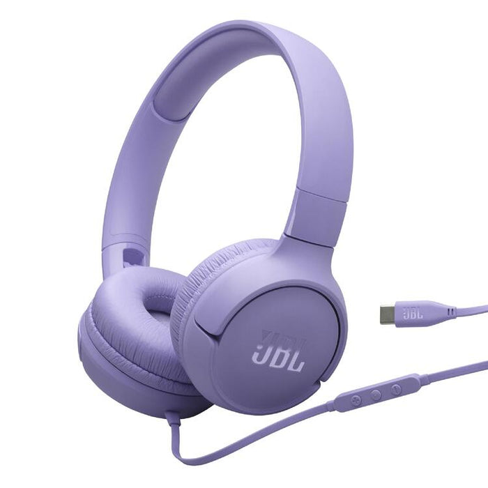 JBL Tune 520C | Earphones - USB-C - Bluetooth - Mauve-Sonxplus Drummondville