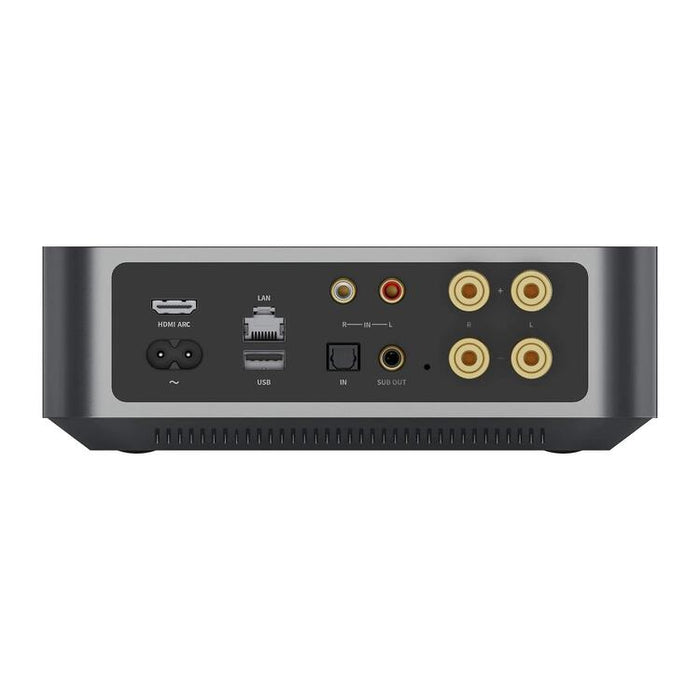 WiiM Vibelink | Integrated Amplifier - 100W or 200W per channel - Aluminium - Gris Sidéral-Sonxplus Drummondville