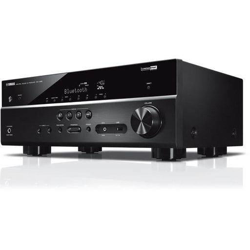 Yamaha RX-V385B | 5.1 Channel AV Receiver - Bluetooth - 4K - 70W - HDMI - YPAO - Black-Sonxplus Drummondville