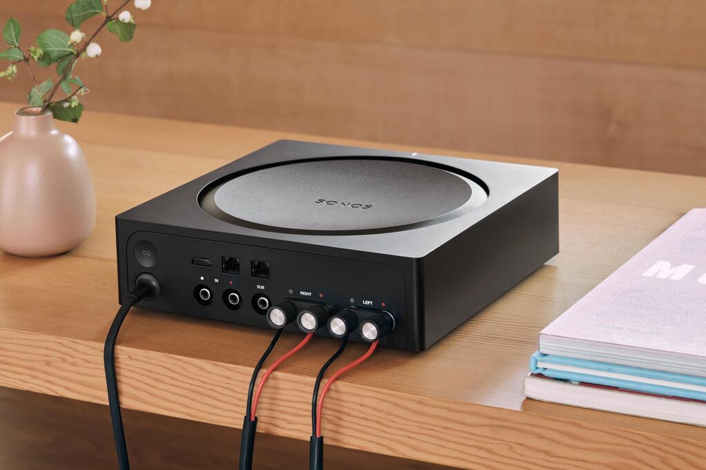 Sonos AMP | Amplifier - 2 Channels - 250 W RMS - Black-SONXPLUS 