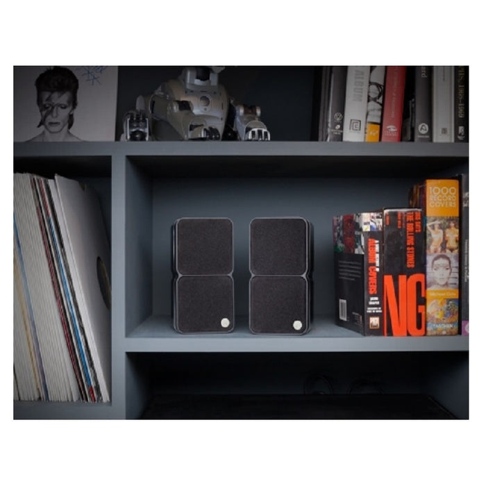 Cambridge Min 22 | Bookshelf Speakers - Black - Pair-Sonxplus Drummondville