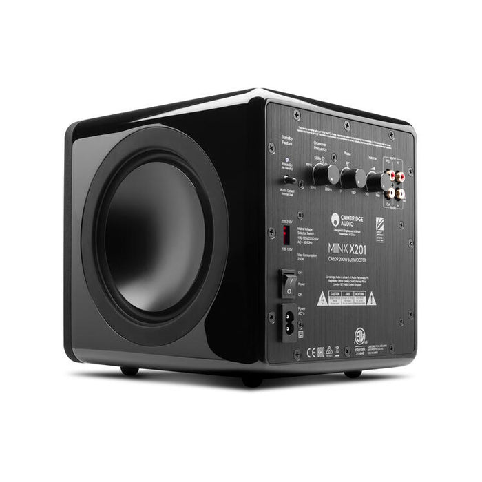 Cambridge X201 | Subwoofer - 200W - Black-Sonxplus Drummondville