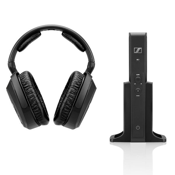 Sennheiser RS 175 | Circumaural Wireless TV Headphones - Stereo - Black | Sonxplus Drummondville