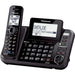 Panasonic KX-TG9541B | Cordless phone - 1 handset - Answering machine - Black-Sonxplus Drummondville