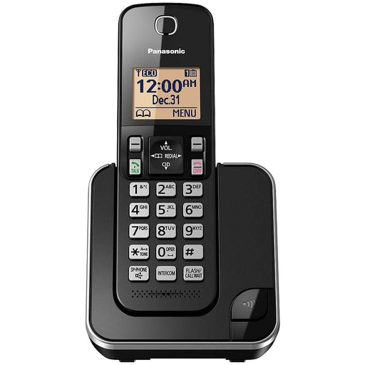 Panasonic KX-TGC380B | Cordless phone - 1 handset - Black-Sonxplus Drummondville