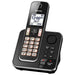 Panasonic KX-TGD392B | Cordless phone - 2 handsets - Answering machine - Black-Sonxplus Drummondville