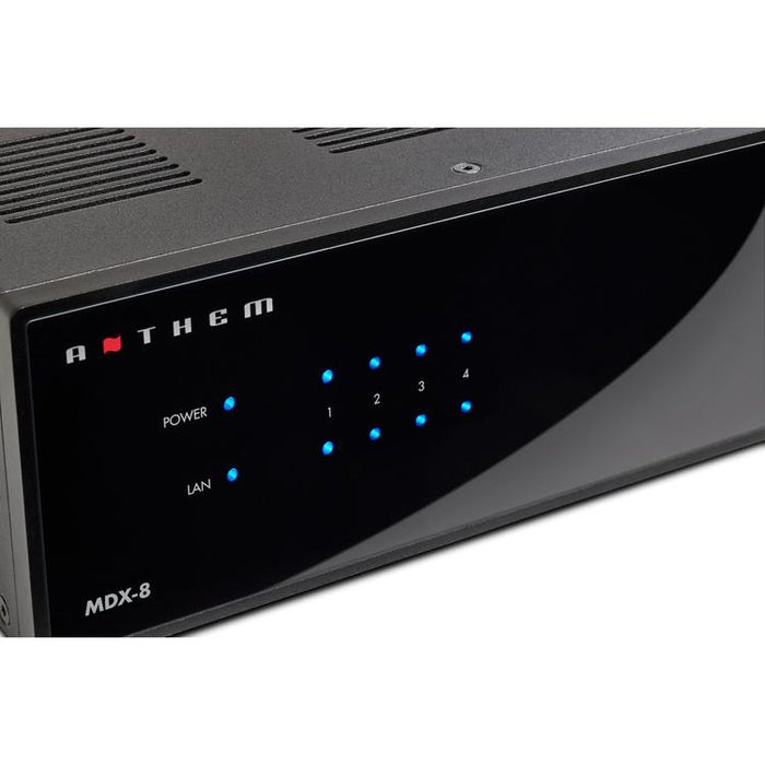 Anthem MDX8 | 8 channel amplifier 4 zones and more - Black-Sonxplus Drummondville