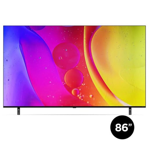 LG 86NANO80AUA | 86" Television LED 4K - UHD - NANO80A Series - 60Hz - Processor IA a7 4K Gen8 - Black-Sonxplus Drummondville