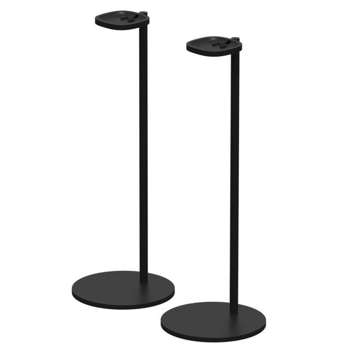 Sonos SS1FSWW1BLK | Floor Stand for Sonos One and One SL Speakers - Black - Pair - Overview | Sonxplus Drummondville