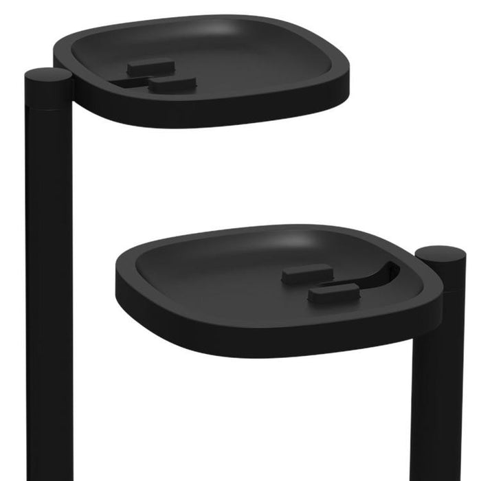 Sonos SS1FSWW1BLK | Stand for Sonos One and One SL Speakers - Black - Pair-Sonxplus Drummondville