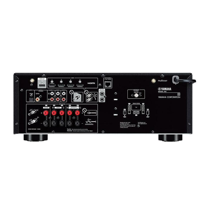 Yamaha RXV4A | 5.2 Channel Home Theater AV Receiver - Bluetooth - Ultra HD - 8K | Sonxplus Drummondville