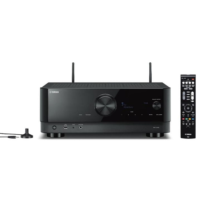 Yamaha RXV4A | 5.2 Channel Home Theater AV Receiver - Bluetooth - Ultra HD - 8K | Sonxplus Drummondville