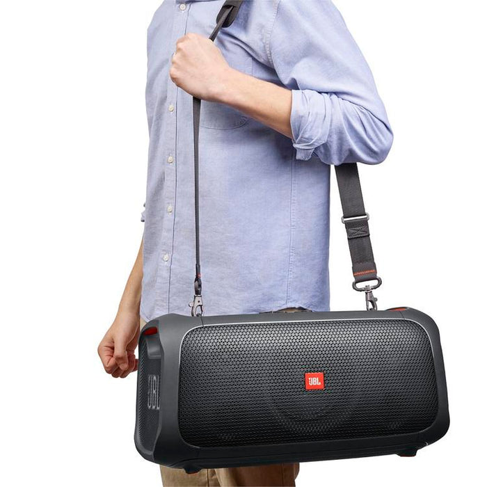 JBL PartyBox On-The-Go | Portable Speaker - Bluetooth - Rechargeable - Black-Sonxplus Drummondville