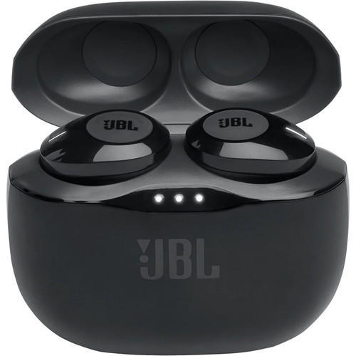 JBL Tune 120TWS | 100% Wireless In-Ear Headphones - Smart Charging Case - Black-Sonxplus Drummondville