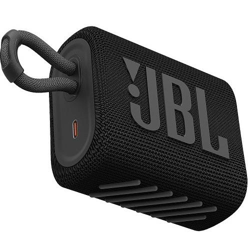 JBL GO3 | Mini Portable Bluetooth Speaker - Waterproof - Black-Sonxplus Drummondville