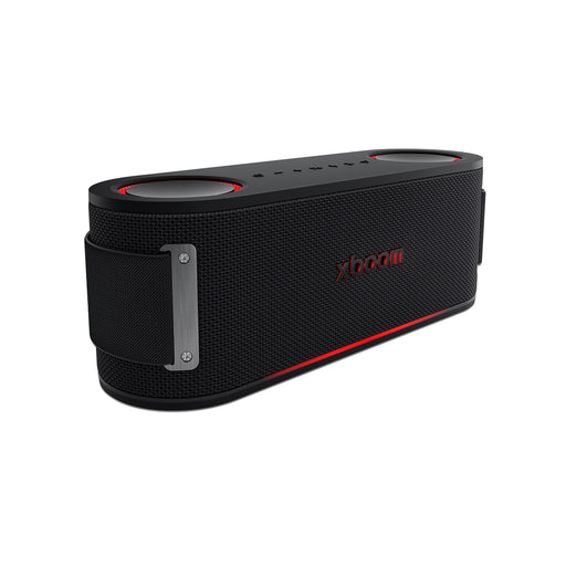 LG xboom Bounce | Portable Speaker - Bluetooth - IP67 - AI Lighting - Black-Sonxplus Drummondville