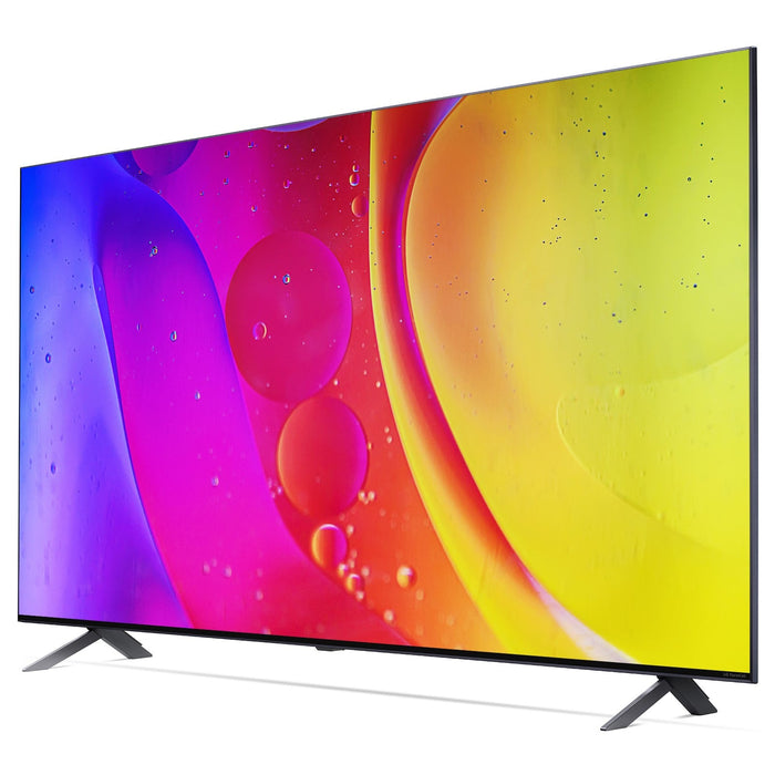 LG 86NANO80AUA | 86" Television LED 4K - UHD - NANO80A Series - 60Hz - Processor IA a7 4K Gen8 - Black-Sonxplus Drummondville