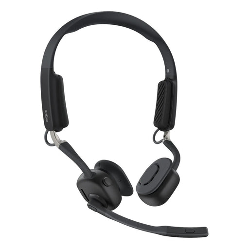 Shokz OpenMeet USB-C | Bluetooth Stereo Headset - 15 Hours Battery Life - Black-Sonxplus Drummondville