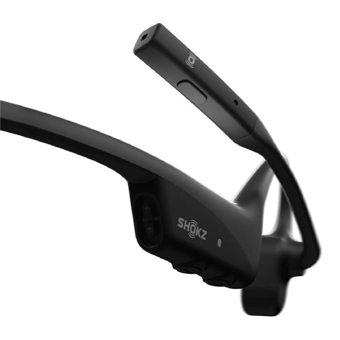 SHOKZ OpenComm2 USB-C | Bone Conduction Earphones - Bluetooth - USB-C Adapter - Microphone - Black-Sonxplus Drummondville