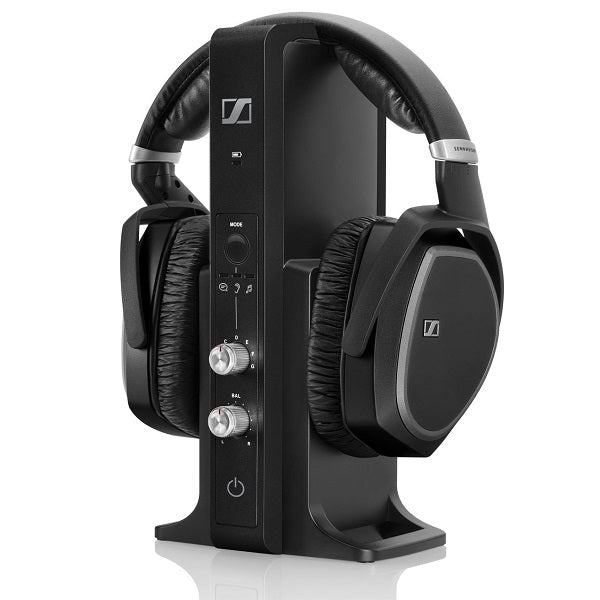 Sennheiser RS195 | Wireless Over-Ear TV Headphones - Black - Sonxplus Drummondville