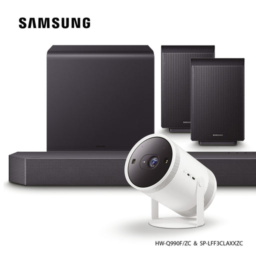 Samsung HW-Q990F + SP-LFF3CLAXXZC | Bundle Samsung Home Cinéma Ultime-Sonxplus Drummondville