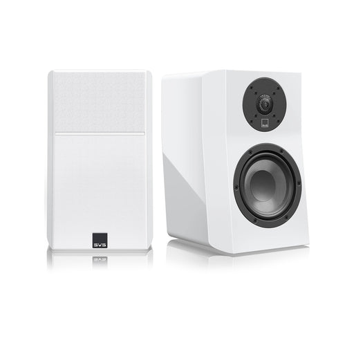 SVS Ultra Evolution Nano | Bookshelf Speakers - Gloss White - Pair-Sonxplus Drummondville